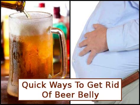 Quick And Simple Ways To Get Rid Of Beer Belly Try It Works