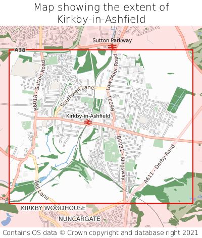 Where is Kirkby-in-Ashfield? Kirkby-in-Ashfield on a map