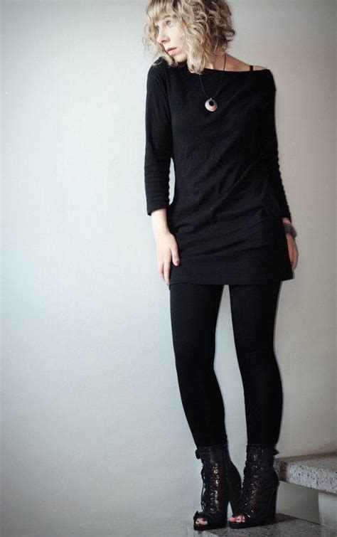 Outfits With Black Leggings 21 Ways To Wear Black Leggings