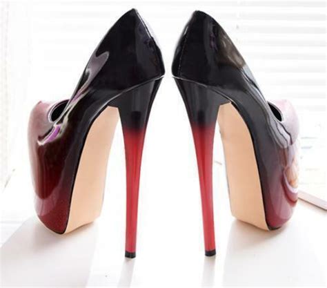 Sexy Womens 19cm Super High Heel Stilettos Platform Nightclub Party