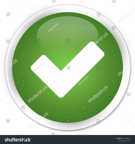 Validation Icon Green Button Stock Illustration 119404294 | Shutterstock