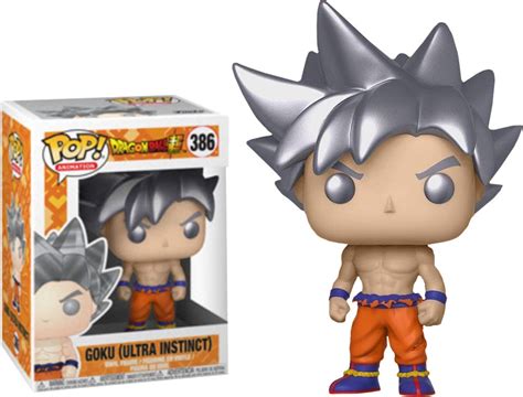 Funko Pop Dragon Ball Z Goku Ultra Instinto Vinyl Figure Dark