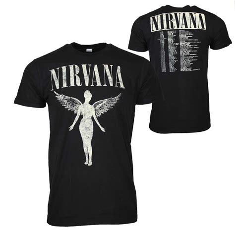 Nirvana Nirvana In Utero Tour T-Shirt