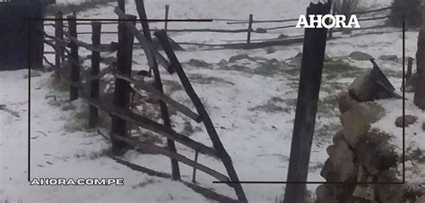 Intensa Granizada Afecta A La Provincia De Dos De Mayo