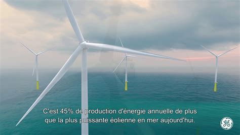 Haliade X La Plus Grande Olienne Offshore Au Monde Ge Renewable