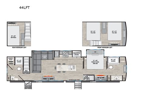 New Alliance Rv Benchmark Lft Destination Trailer At Blue