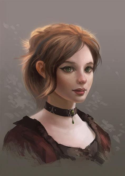 Face 02 By Sandara Heroic Fantasy Fantasy Women Fantasy Rpg Medieval