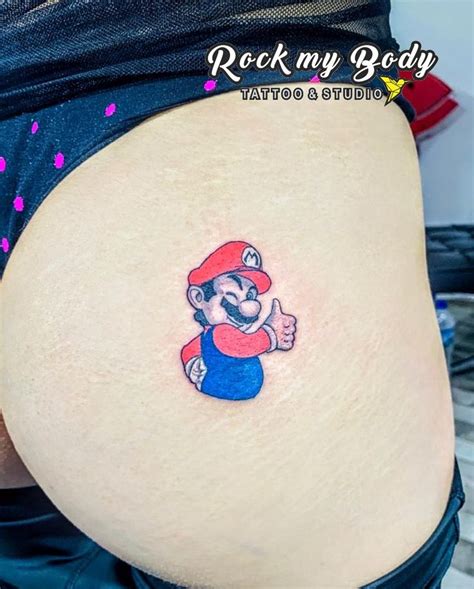 Mario Bros Tattoo Mario Bros Tatuajes Mario