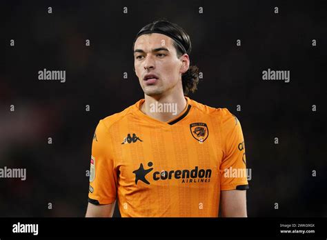 Hull City S Jacob Greaves During The Sky Bet Championship Match At St