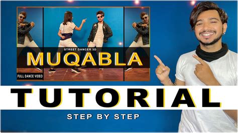 Muqabla Dance Tutorial Step By Step Vicky Patel Choreography New