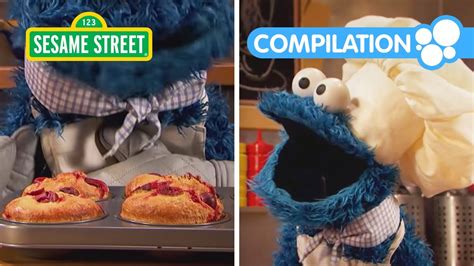 Sesame Street Cookie Monster S Back To School Snacks Foodie Truck Compilation Youtube