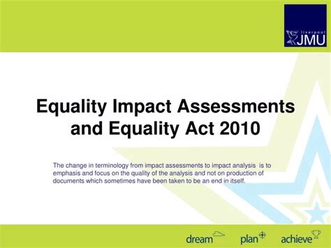 Ppt Equality Impact Assessments And Equality Act 2010 Powerpoint Presentation Id1802033