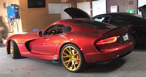 Procharged E Viper Makes Wild Power On Stock Block