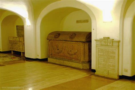 The Tomb of Hadrian IV - Vatican Grottoes