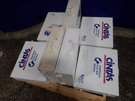 Used Cintas First Aid Boxes | HGR Industrial Surplus