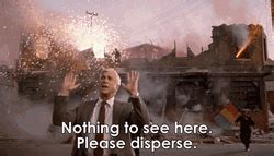 Naked Gun Frank Drebin And Exploding Building Gifdb