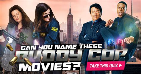 Can You Name These Buddy Cop Movies? Quiz