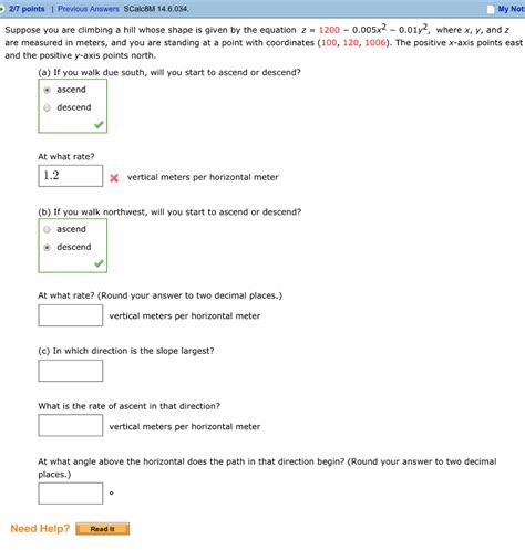 Solved Points Previous Answers Scalc M My Not Chegg