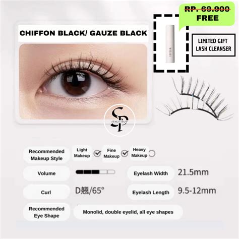 Jual Ready Stock Wosado Magnetic Eyelash Bulu Mata Palsu Instant Alat