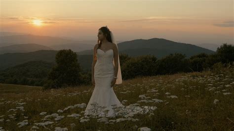 A Thousand Years Wedding Elopement Max Patch Mountain Nc Youtube