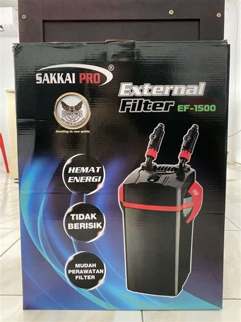 Jual External Filter Aquarium Aquascape Canister Filter Sakkai Pro Ef