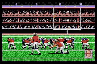 Screenshot Of Tv Sports Football Turbografx Mobygames