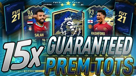 Insane Rated Tots Packed X Guaranteed Premier League Tots Fifa