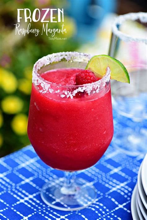 How To Make A Raspberry Margarita On The Rocks Raspberry