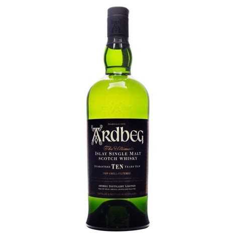 WHISKY ARDBEG 10 ANOS SINGLE MALT 750ML Clube Extra