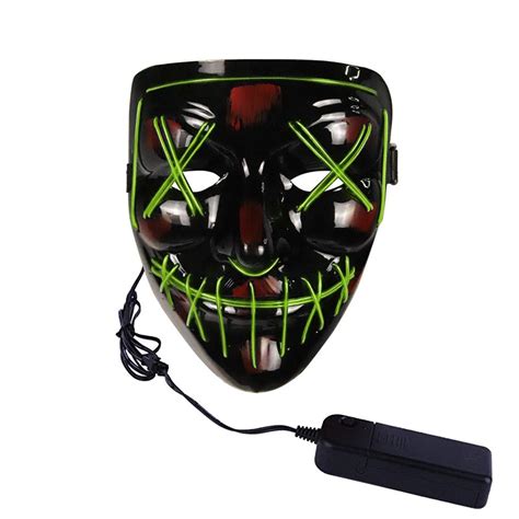 Halloween Mask Led Light Up Party Masks The Purge Election Year Great