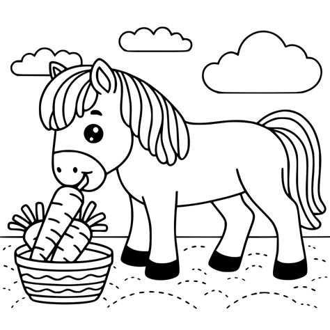 Coloriages Poneys Imprimer Gratuit Moncoloriage Fr