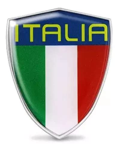 Emblema Alto Relevo 3d Em Abs Escudo Da Italia Resinado MercadoLivre