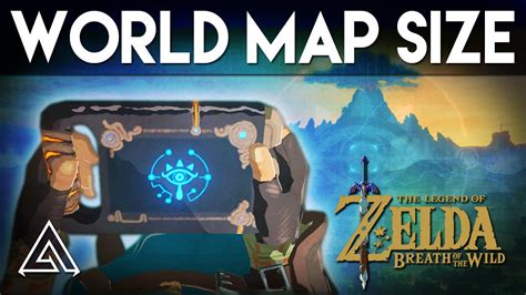 The Legend Of Zelda Breath Of The Wild Map Size In Depth Biggest