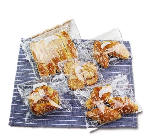 JUMBO 1000PCS READY STOCK BAKERY OPP SELF ADHESIVE BREAD TOAST BAKERY