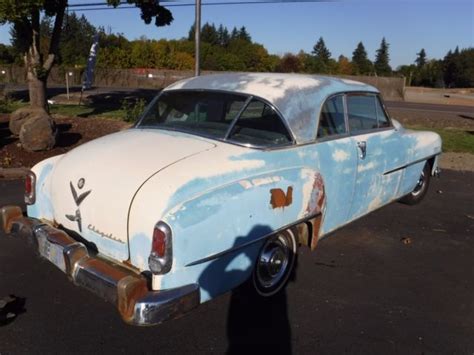 Barn 1951 Chrysler Newport Hemi Hard Top Rare Classic Chrysler