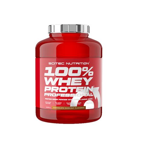 Scitec Nutrition 100 Whey Protein Professional 2350g Chocolate Hazelnut Proteinmarket Gr