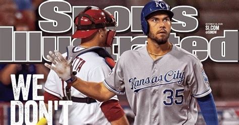 FEAR THE KANSAS CITY ROYALS ERIC HOSMER SPORTS ILLUSTRATED COVER!!!