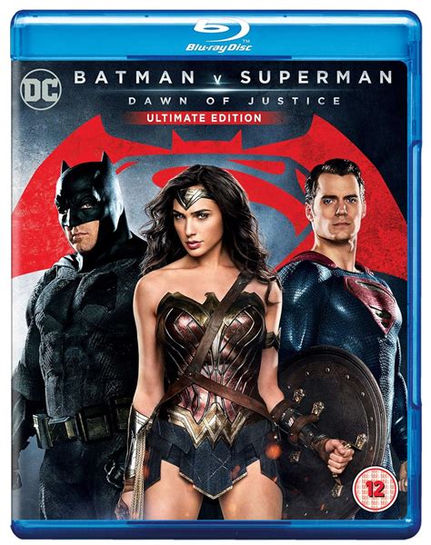 Amazon Batman V Superman Dawn Of Justice Ultimate Edition Blu