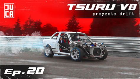 DRIFTEÁNDOLO POR PRIMERA VEZ TSURU V8 JUCA YouTube