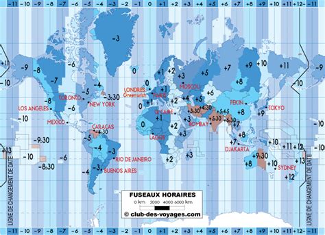 Fuseaux Horaires Arts Et Voyages