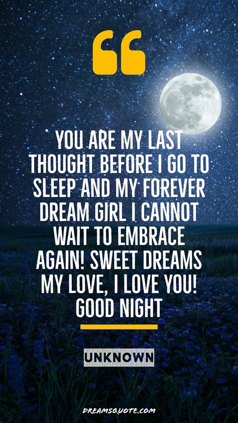 Goodnight Messages For Girlfriend