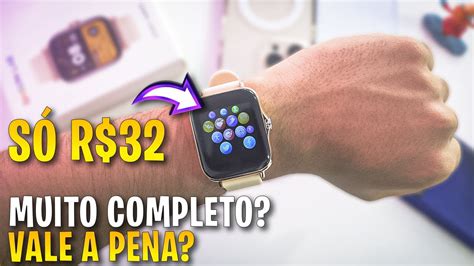 😱 Comprei O Smartwatch De 32 Reais Da Shopee Muito Completo Simson