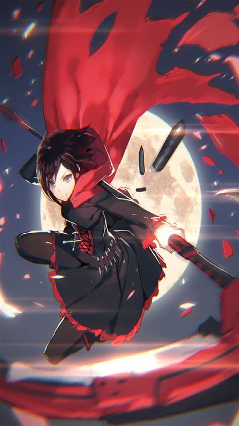 1920x1080px 1080p Free Download Ruby Rose Anime Anime Girl Rwby