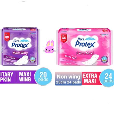 Jual Protex Hers Day Maxi Wing Cm Pads Nonwing Pads Pembalut