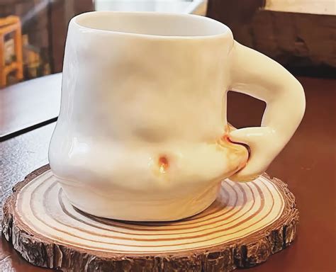This Handmade Belly Fat Coffee Mug Design You Trust — Design Daily