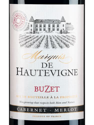 2019 Les Vignerons De Buzet Marquis De Hautevigne Cabernet Merlot