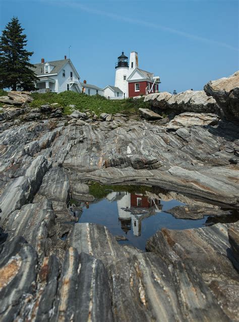 Pemaquid Point Lighthouse Reflection Pemaquid Lighthouse Shine The