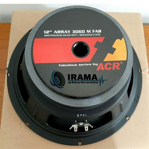 Jual Speaker Acr 12 Inch Array 3060 M Fabulous Shopee Indonesia