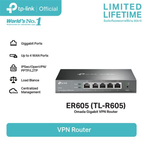 Tp Link Er Tl R Omada Gigabit Vpn Router Lazada Co Th