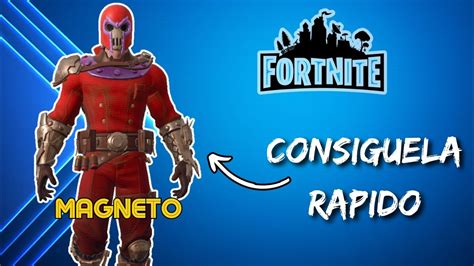 Obt N A Magneto En Fortnite Completando Misiones Youtube